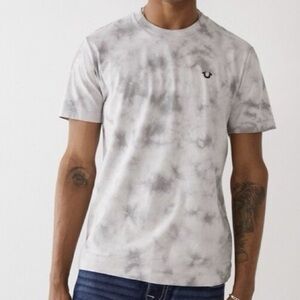 TRUE RELIGION 2002 CREW NECK TEE LUNAR ROCKCRYSTAL WASH XLARGE​